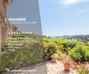 L’Amarre, Vue imprenable sur le maquis et la sur une vue mer